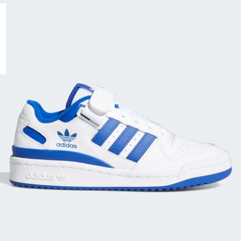 Adidas Forum Low Women’s size 7 Royal blue/white